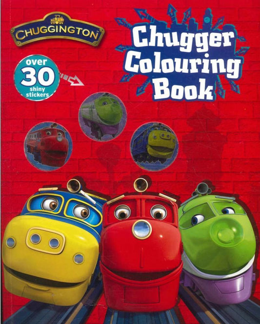 Chuggington Shiny Sticker Colouring