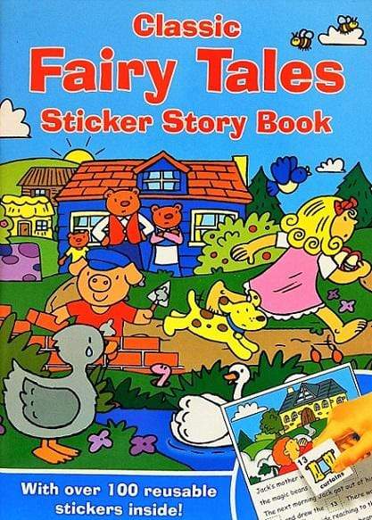 Classic Fairy Tales: Sticker Story Book
