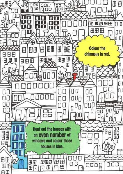 Clever Kids' Colouring Book: Genius Edition