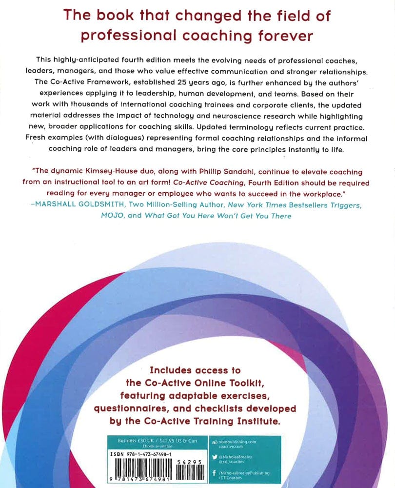 Co-Active Coaching: The Proven Framework For Transformative Conversations At Work And In Life - 4Th Edition