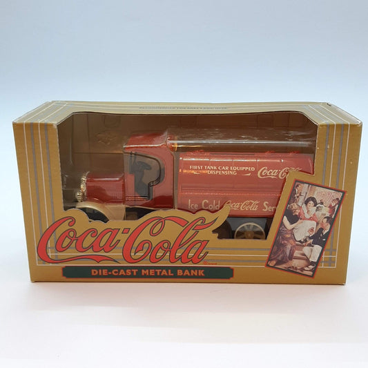 Coca Cola Die Cast Metal Bank
