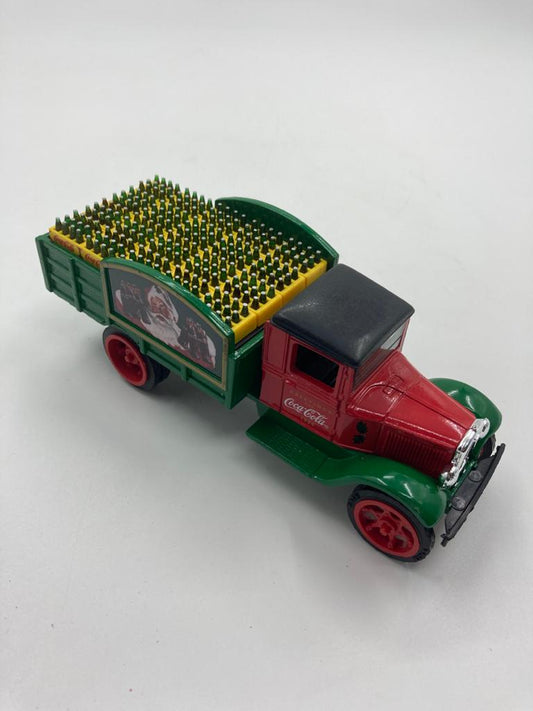Coca Cola- Die Cast Metal Bank (Santa Claus Truck)