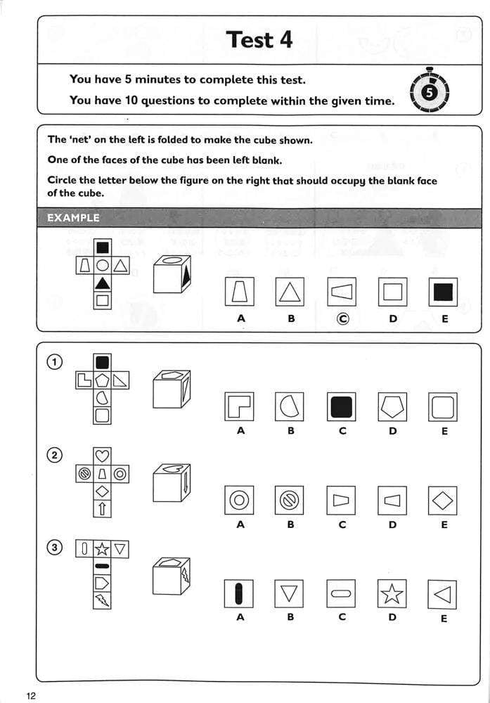 Collins 11+ Practice - 11+ Non-Verbal Reasoning Quick Practice Tests Age 10-11 (Year 6): For The 2020 Cem Tests