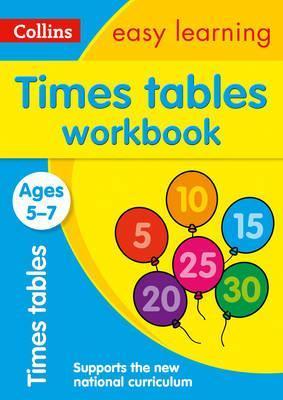 Collins: Easy Learning - Times Tables Workbook (Ages 5-7)