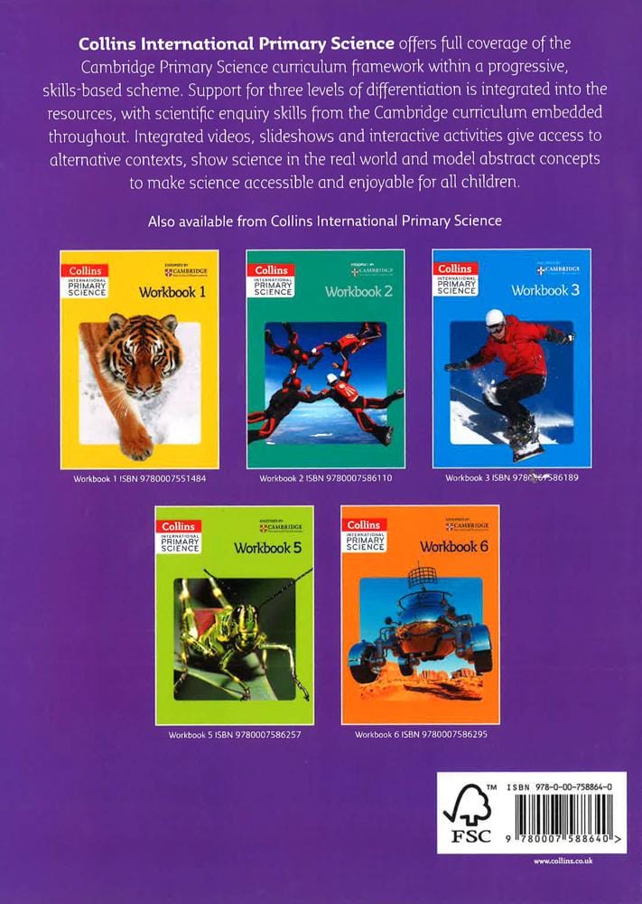 Collins International Primary Science - International Primary Science Workbook 4