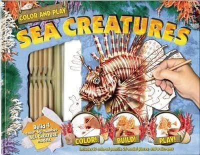 Color And Play: Sea Creatures