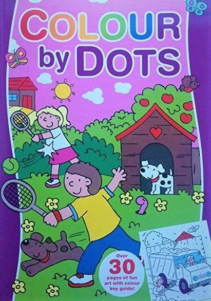 Color by Dots (Purple)