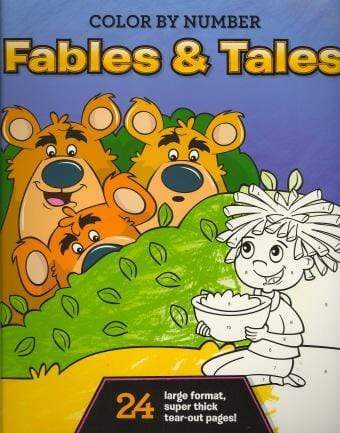 Color By Number: Fables And Tales