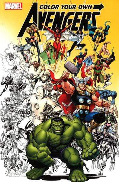 Color Your Own Avengers
