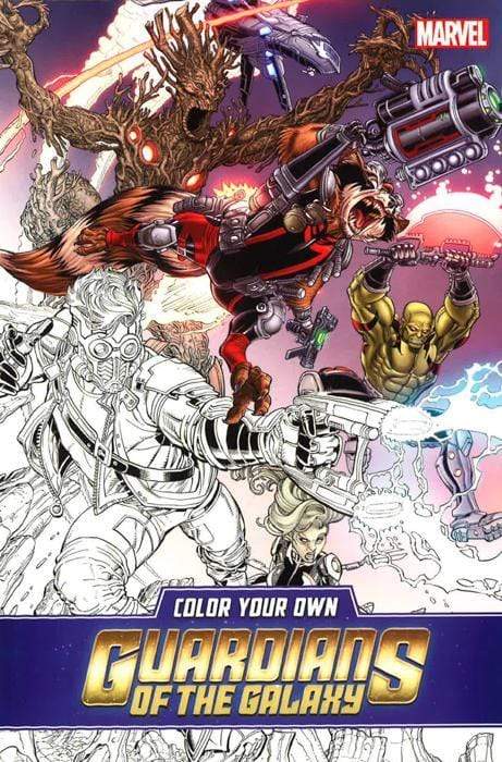 Color Your Own Guardians Of The Galaxy