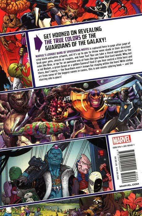 Color Your Own Guardians Of The Galaxy