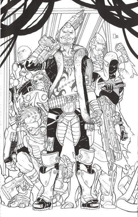 Color Your Own Guardians Of The Galaxy