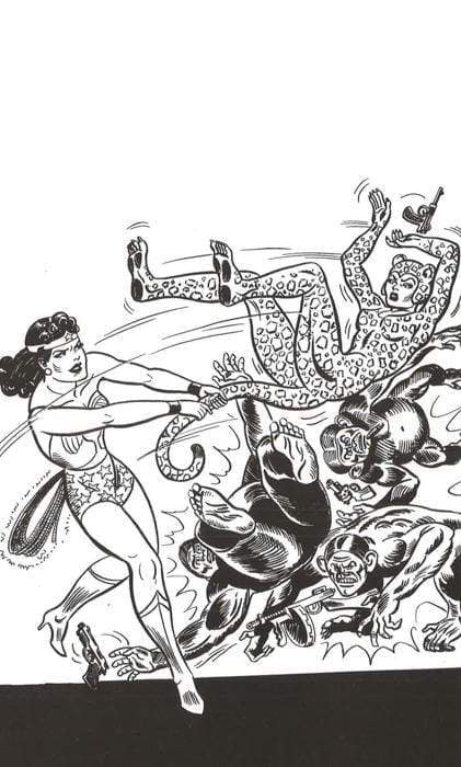 Coloring DC Wonder Woman