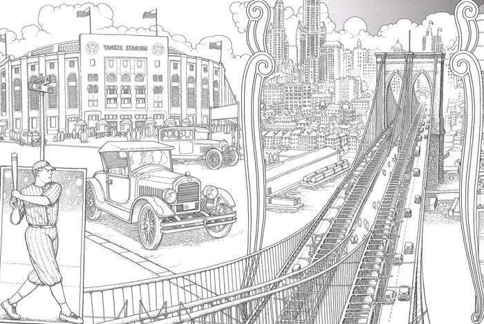 Coloring New York Jazz