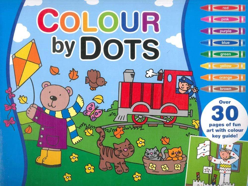 Colour By Dots Pad : Train