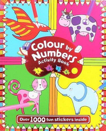 Colour by Number Activity Book