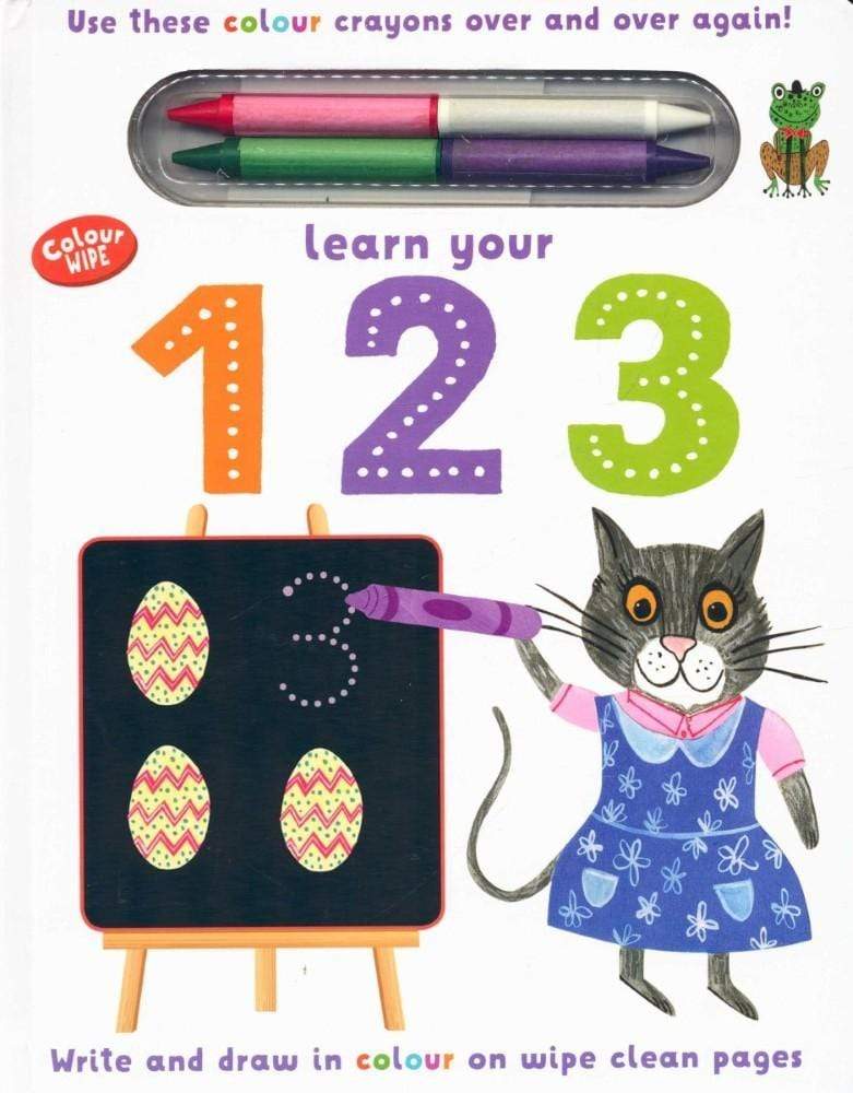 Colour Wipe: Learn Your 123