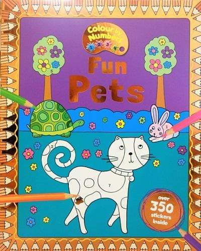 Colours by Numbers 1234: Fun Pets