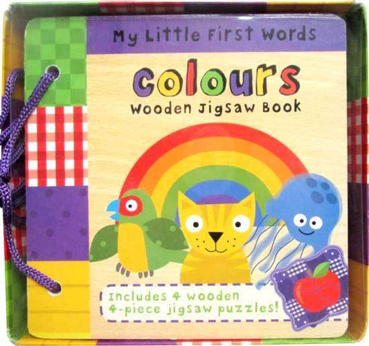 Colours Wooden Jigsaw Book