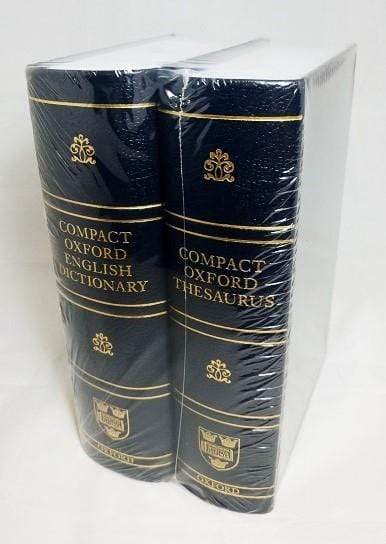 Compact Oxford English Dictionary and Thesaurus Book Set (HB)