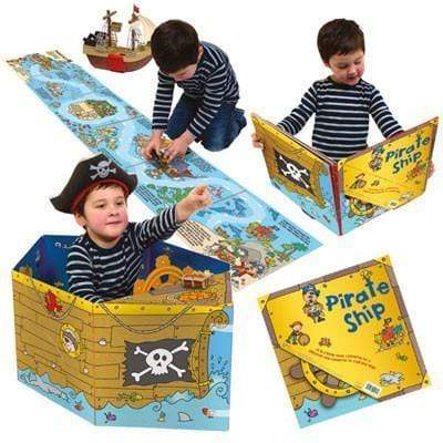 Convertible Pirate Ship Board Book