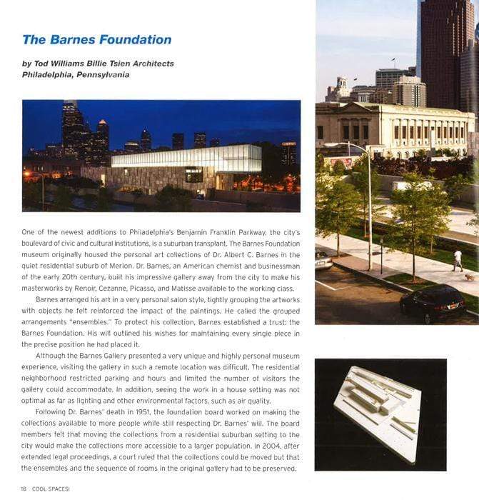 Cool Spaces!: The Best New Architecture