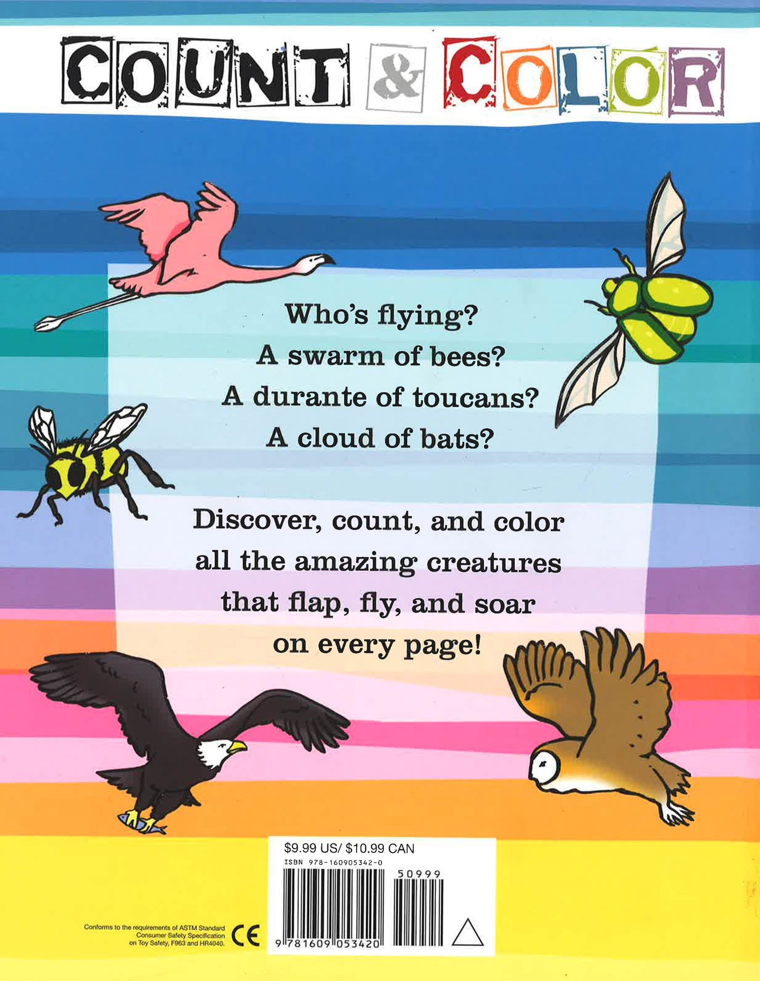 Count And Color: Fly