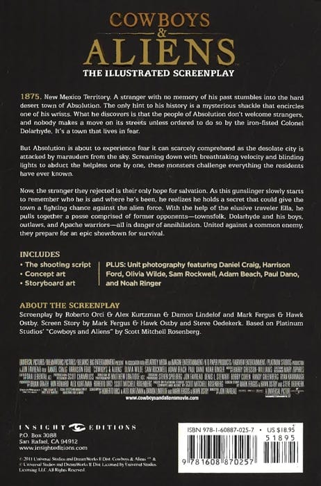 Cowboys And Aliens: The Illustrated Screenplay