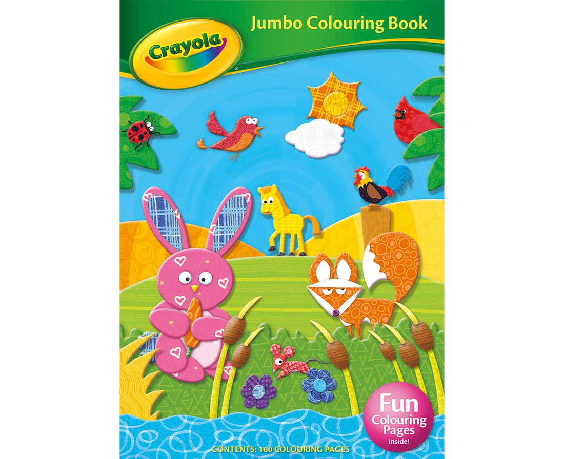 Crayola Jumbo Colouring Book – BookXcess