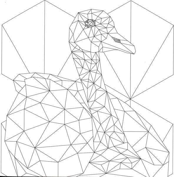 CRYSTAL MENAGERIE COLORING BOOK