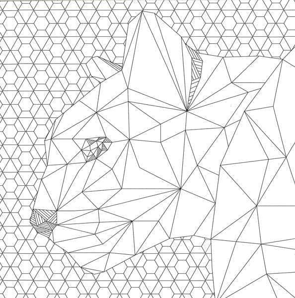 CRYSTAL MENAGERIE COLORING BOOK