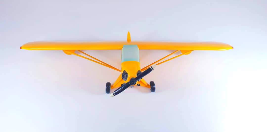 Cub Airplane 3-D Wall Decor Resin