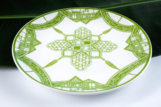 Cult Cowboy 16 Inch Fine Procelain Hari Raya Platter