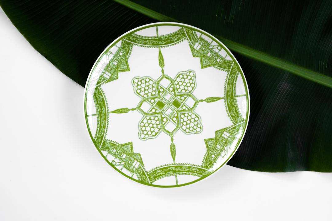 Cult Cowboy 16 Inch Fine Procelain Hari Raya Platter