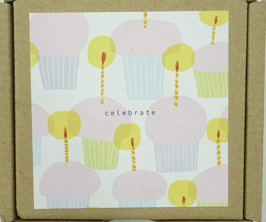 Cupcake Wishes Greengift-Notes