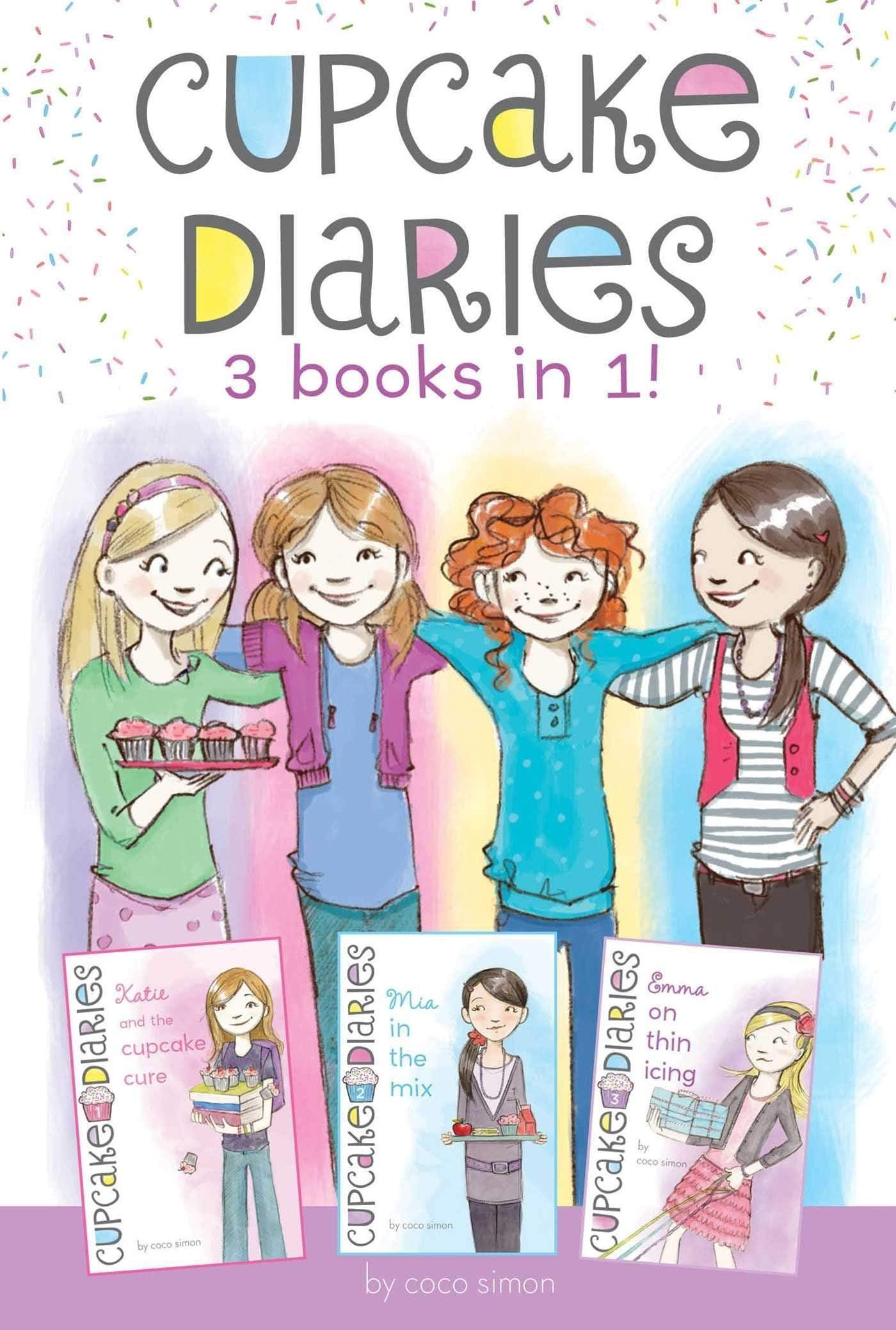 Cupcakes Diaries 3 Books In 1!