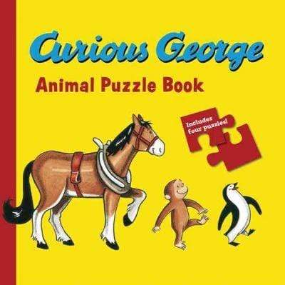 Curious George Animal Puzzle Book