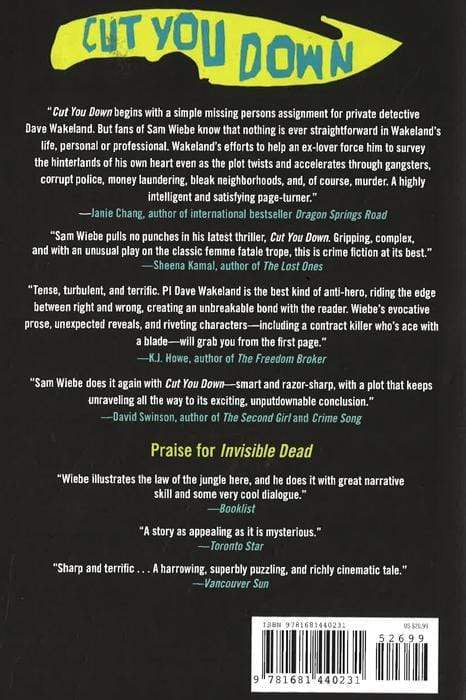 Cut You Down (A Pi Dave Wakeland Novel)