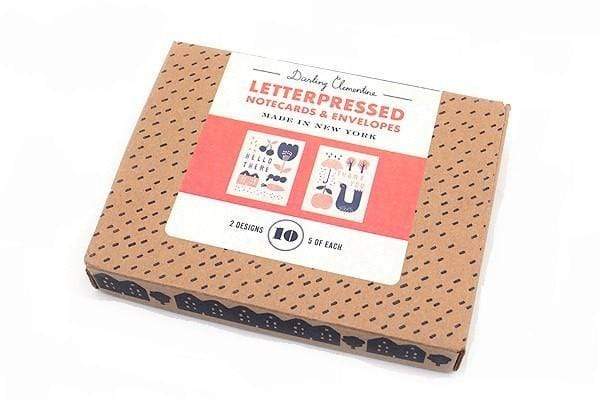 Darling Clementine - Letterpressed Notebooks & Envelopes