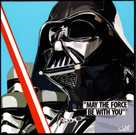 DARTH VADER & STORMTROOPER POP ART (10X10)