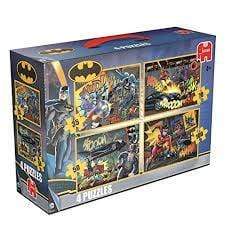 Dc Comics - Batman 4 In 1 Suitcase Jigsaw Puzzles