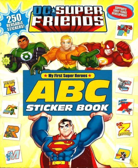 Dc Super Friends: Abc Sticker Book