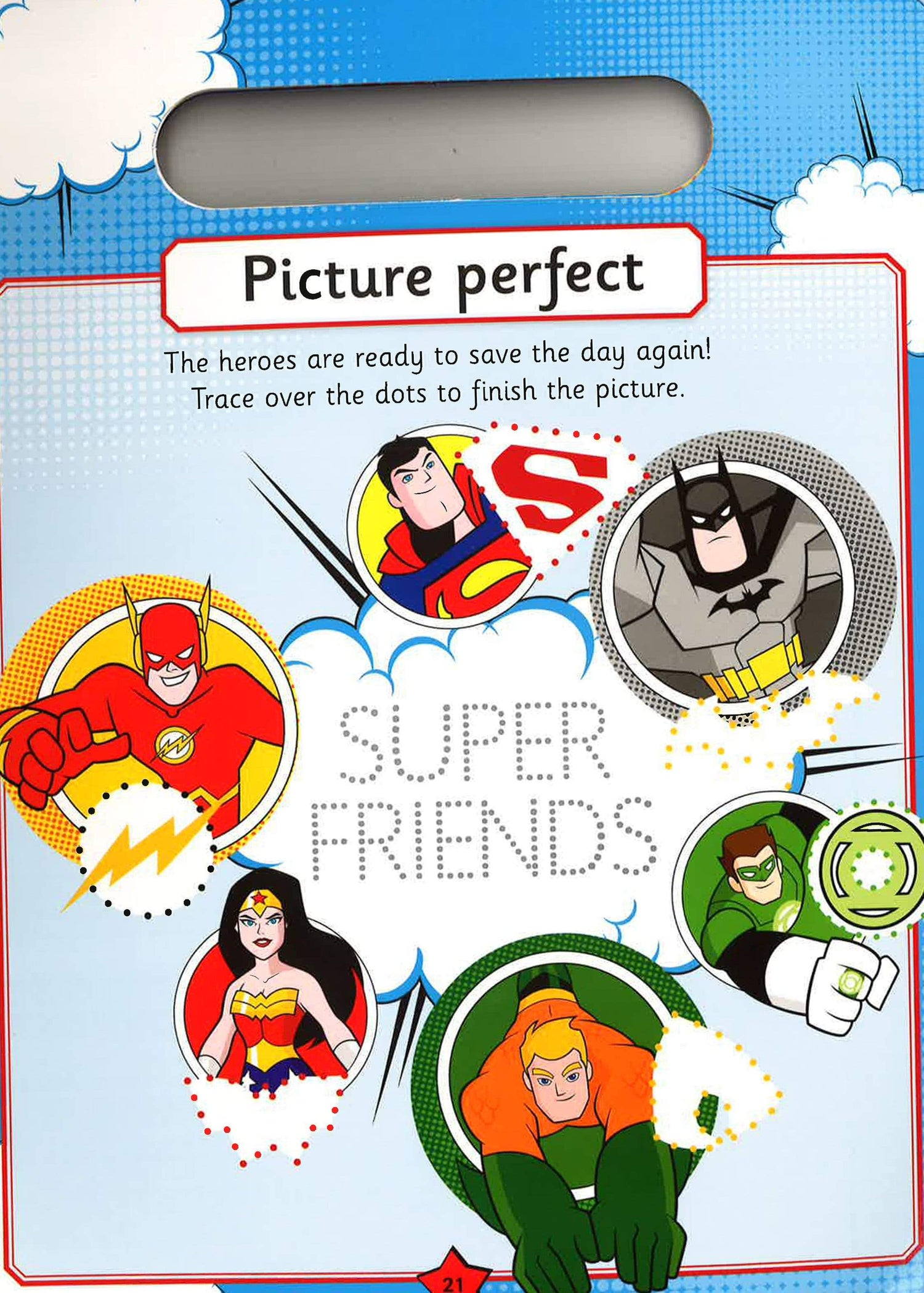 DC Super Friends Wipe-Clean Activity Book: Write, Wipe and Write Again!
