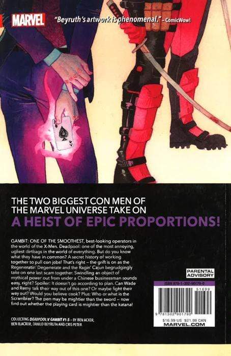Deadpool V Gambitthe V Is For Vs