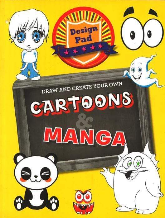 Design Pads: Cartoons And Manga
