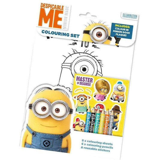 Despicable Me Minions Colouring Set