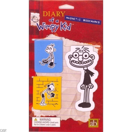 Diary Of A Wimpy Kid: Magnetic Bookmarks