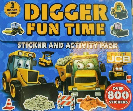 Digger Fun Time: Sticker And Activity Pack