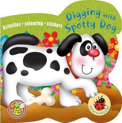 Digging with Spotty Dog