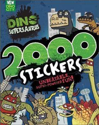 Dino Supersaurus: 2000 Stickers